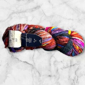 Feza Alp yarn color #117 Jewel tones 100g cotton, acrylic, metallic, polyester